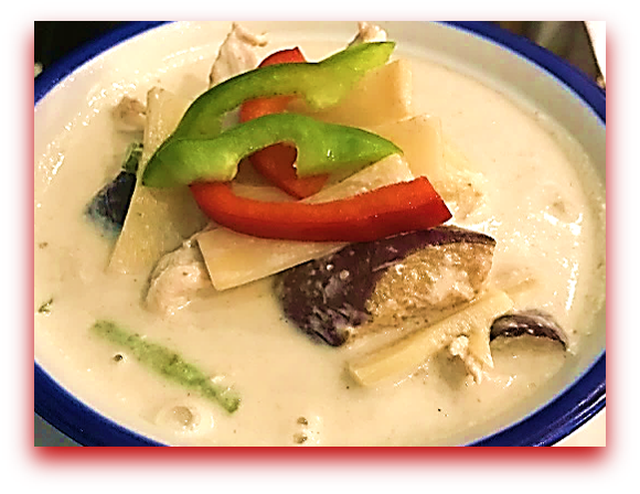 Order 35. Green Curry food online from Sweety Hut Thai Restaurant store, West Covina on bringmethat.com
