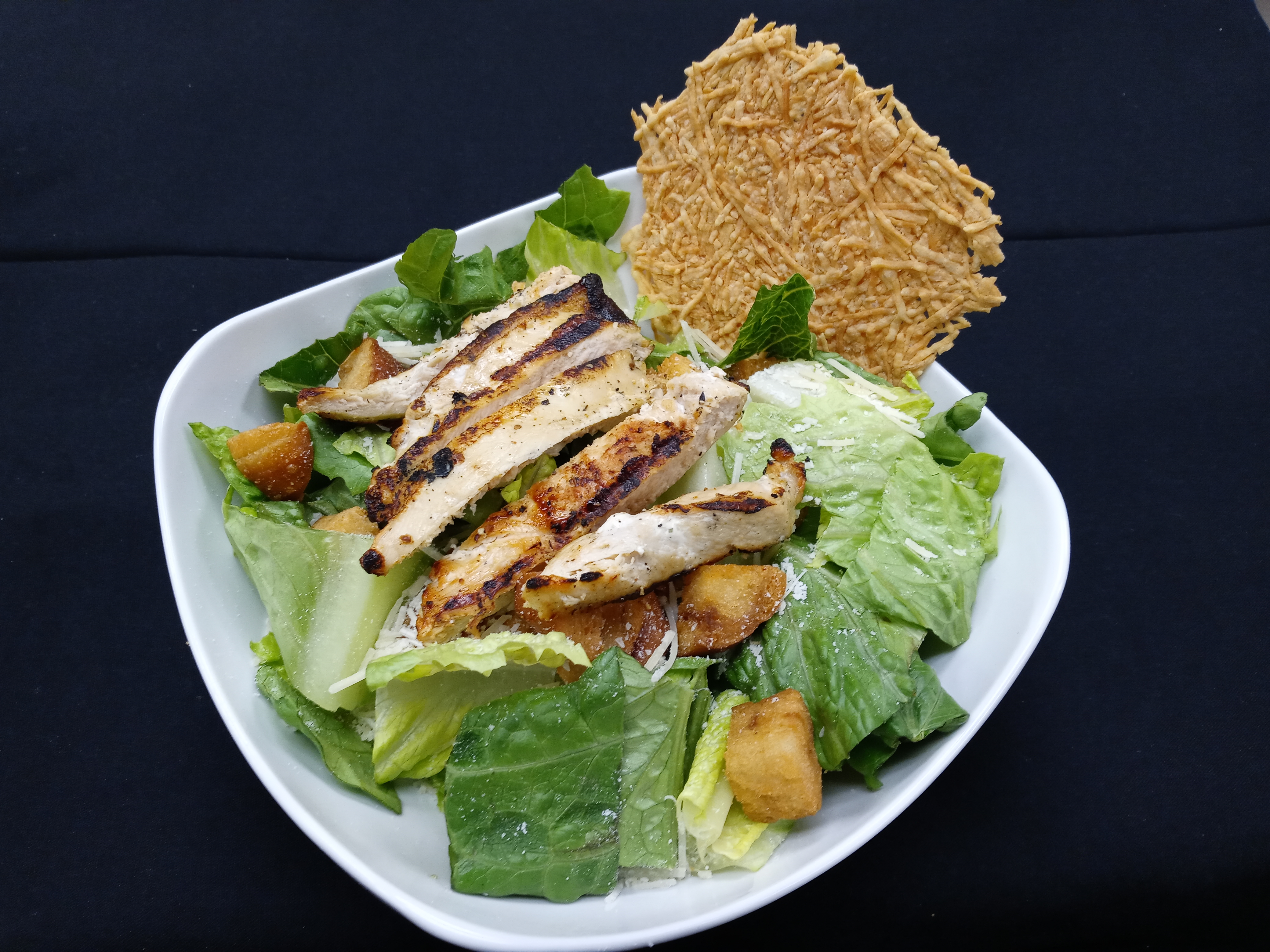 Order Farmhouse Chicken Caesar Salad food online from Black Rock Bar & Grill store, Toledo on bringmethat.com
