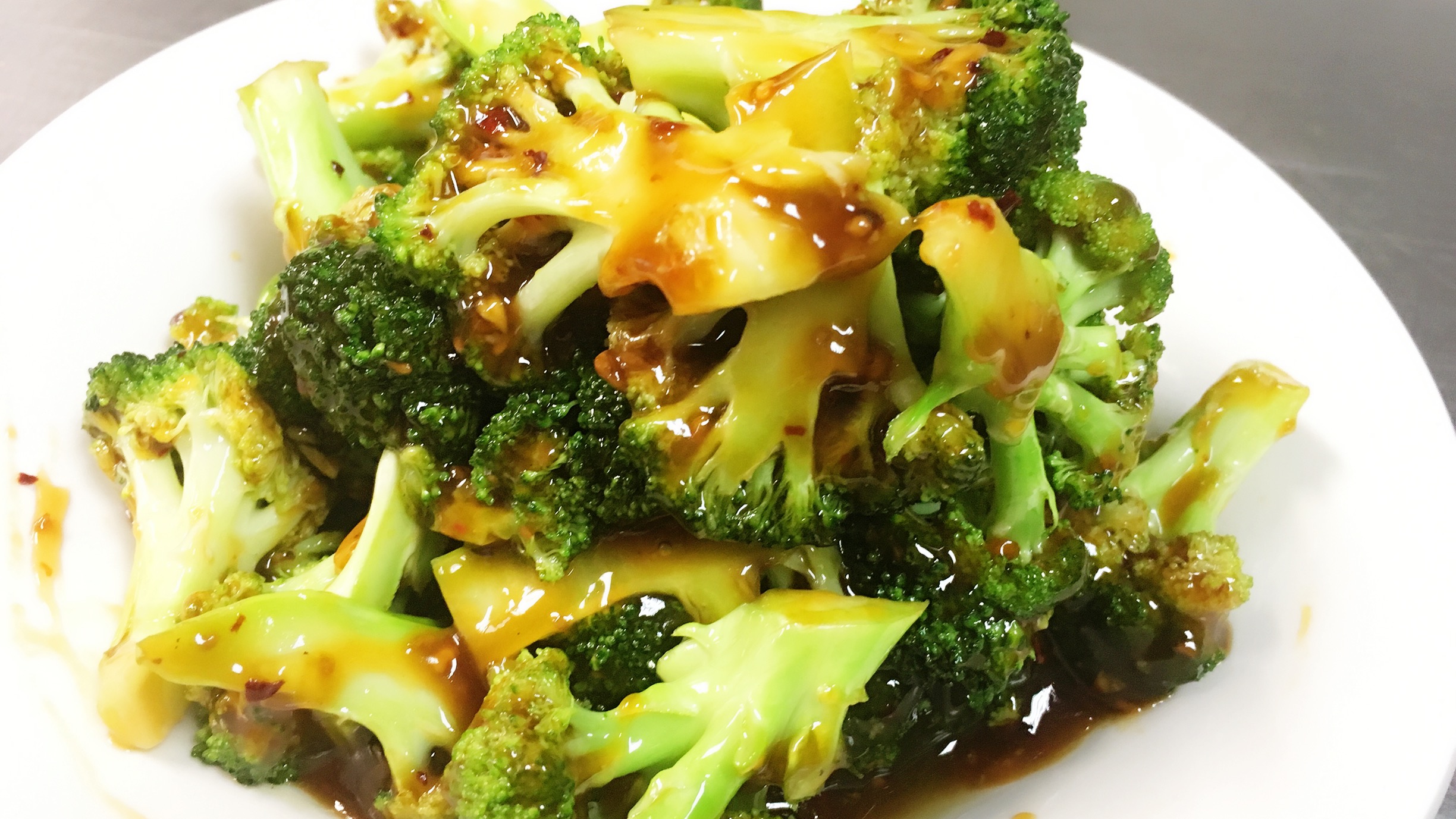Order Broccoli in Spicy Garlic Sauce food online from Little Basil store, Bryn Mawr on bringmethat.com