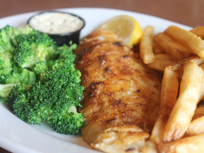 Order Kabeelo Lodge Walleye food online from Green Mill Restaurant & Bar store, Lakeville on bringmethat.com