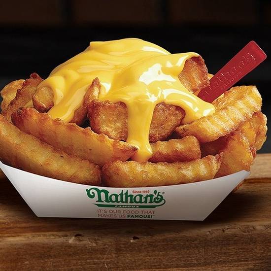 Order Cheese Fries food online from Nathan's Famous store, Portland on bringmethat.com