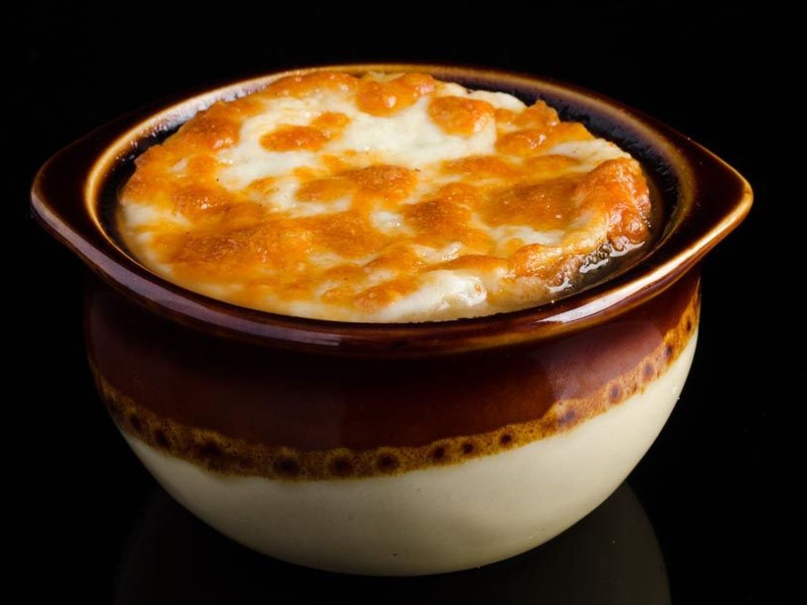 Order French Onion Soup food online from cafe muscat store, Fresh Meadows on bringmethat.com