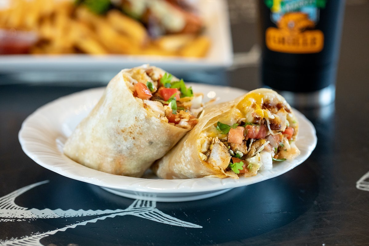 Order Burritos food online from San Pedro Fish Market Grille store, Los Angeles on bringmethat.com