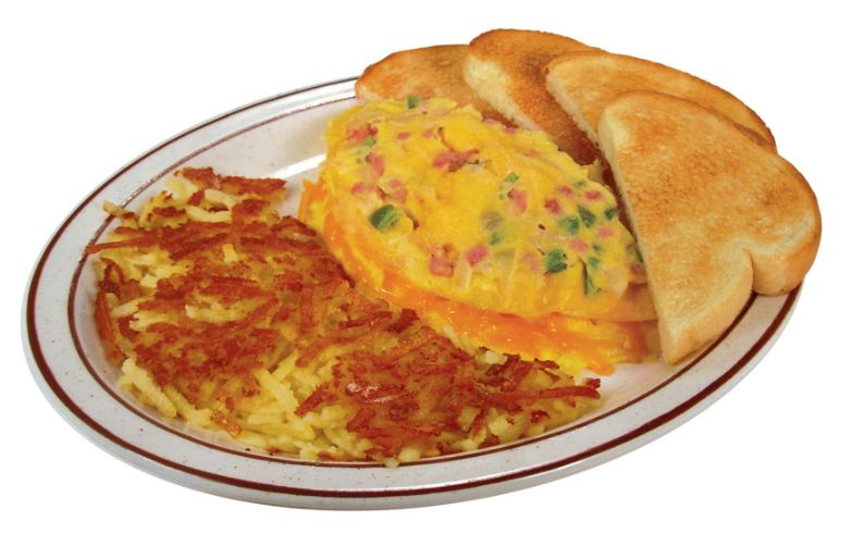 Order Denver and Cheese Omelet food online from George Webb store, Milwaukee on bringmethat.com