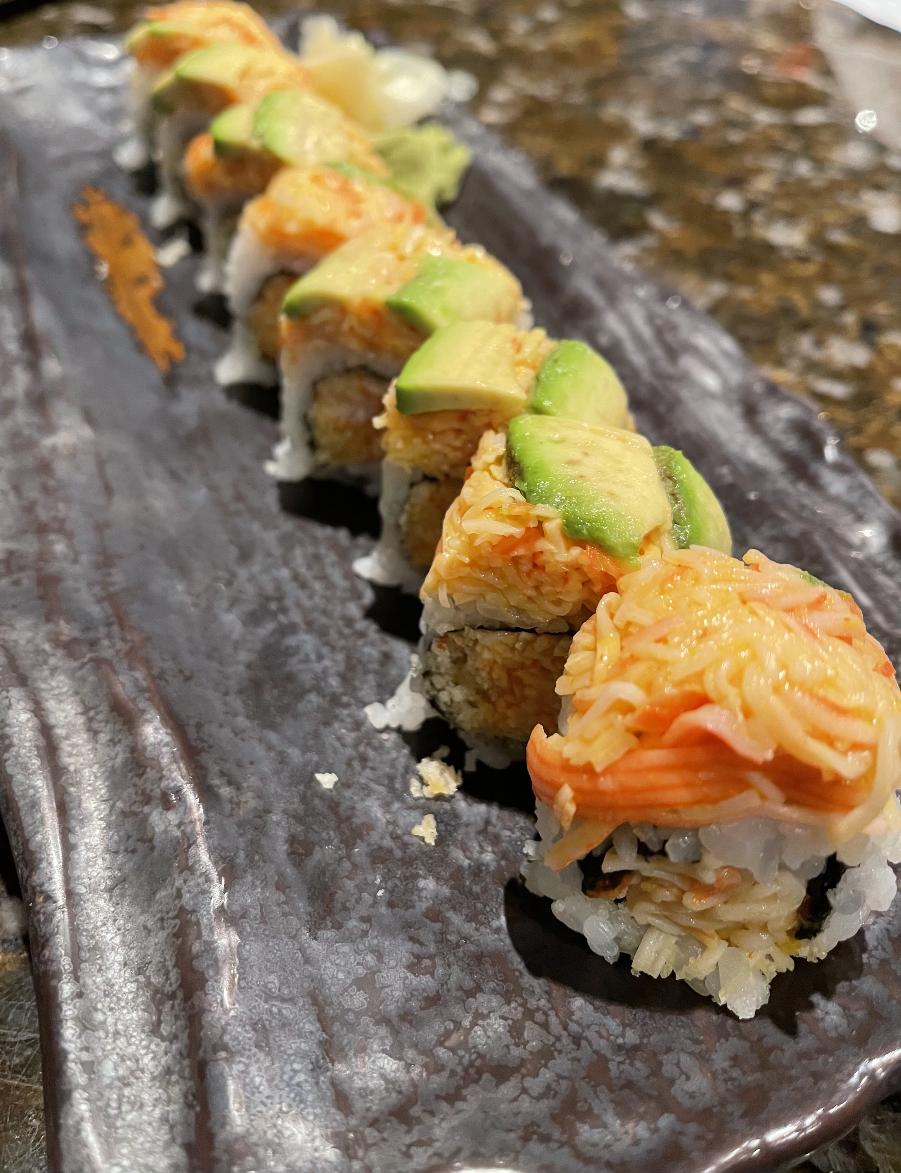 Order Spicy Kani Roll food online from Atami Grill & Sushi store, Marietta on bringmethat.com