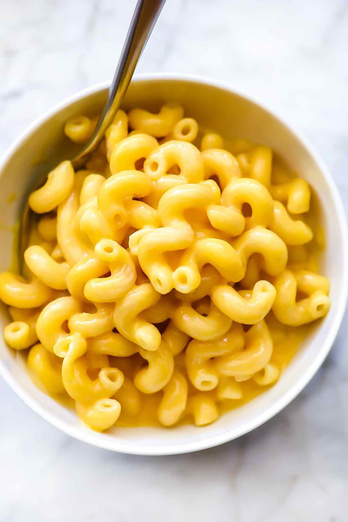 Order Macaroni & Cheese - Small food online from Krispy Krunchy Chicken & Pizzeria store, Flushing on bringmethat.com
