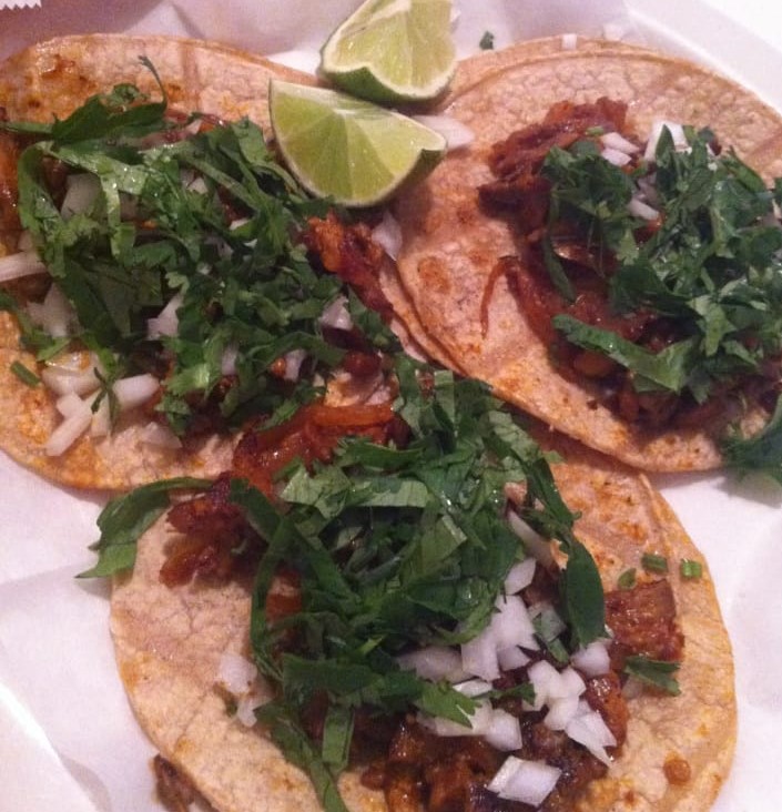 Order Al Pastor Los Taco food online from Toritos Mexican Grill store, San Diego on bringmethat.com