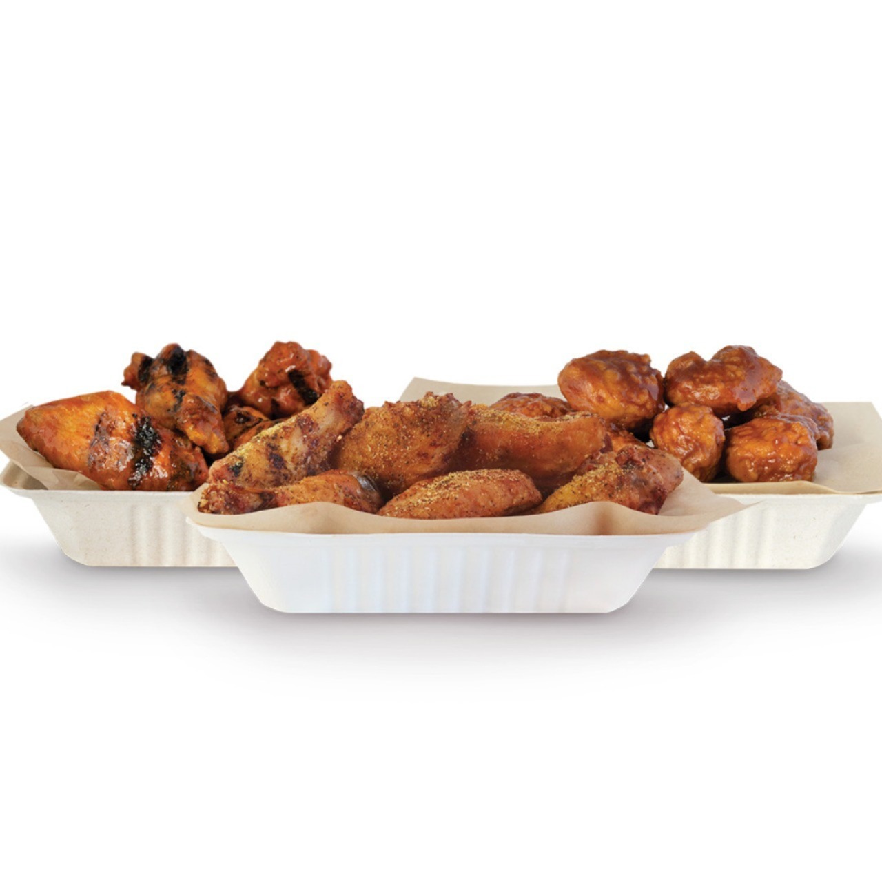 Order 100 Wings food online from Wing Boss store, Phoenix on bringmethat.com