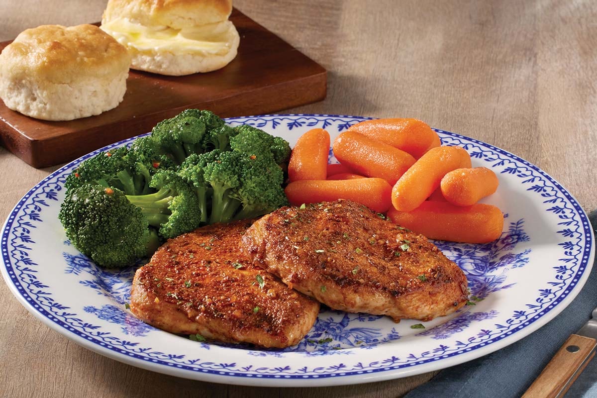 Order Smoky Southern Grilled Chicken food online from Cracker Barrel store, Newnan on bringmethat.com