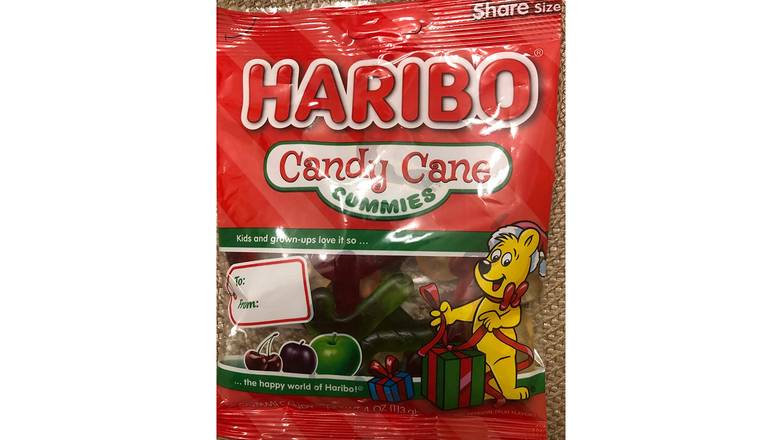 Order Haribo Candy Cane Gummies food online from Route 7 Food Mart store, Norwalk on bringmethat.com