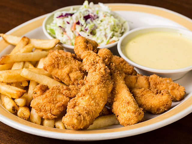 Order Chicken Tender Platter food online from Big Chefs Pizza store, Norwood on bringmethat.com
