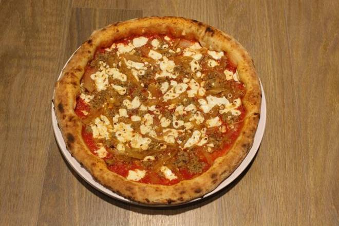 Order Sausage & Onion Pizza. food online from Pupatella store, Reston on bringmethat.com