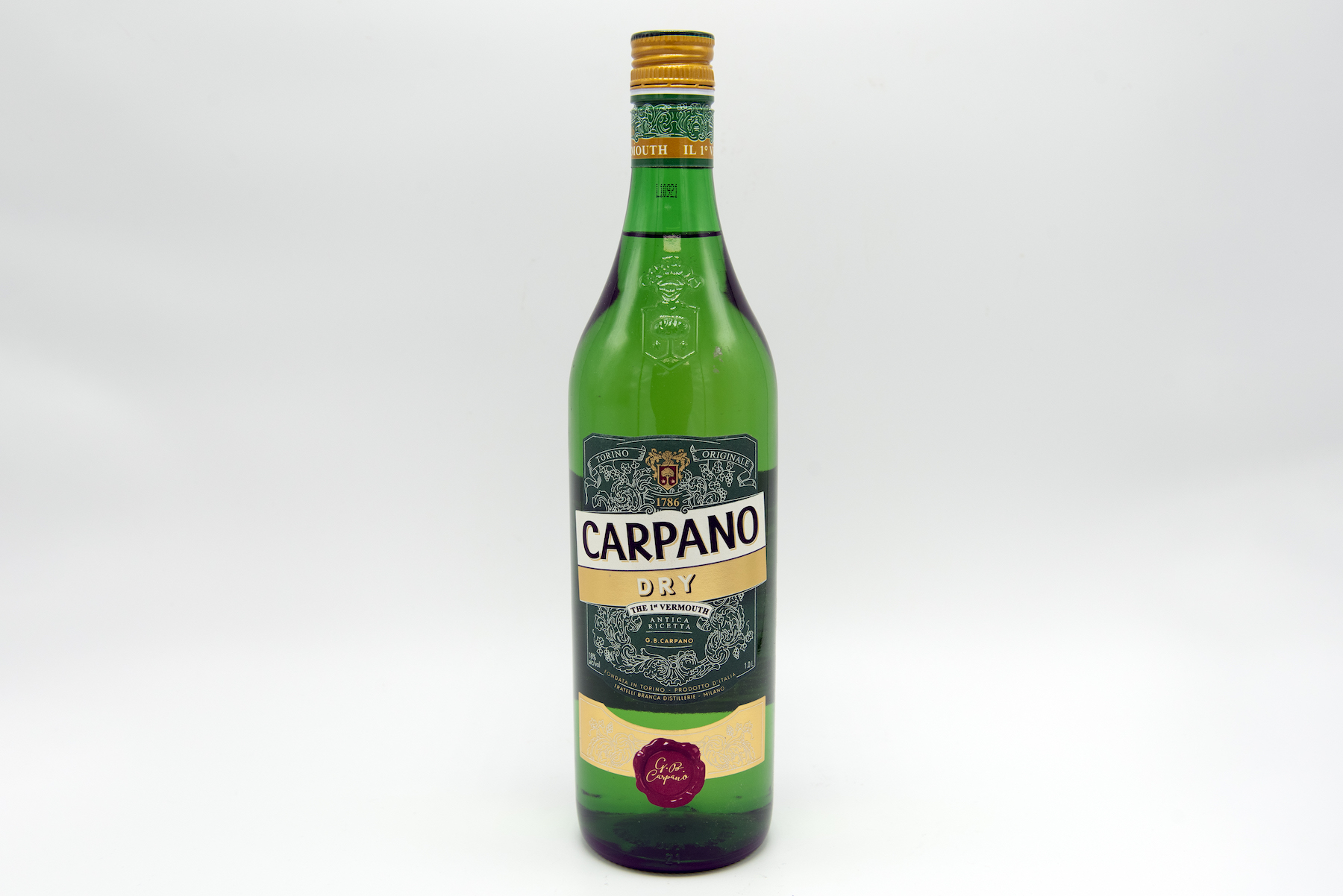 Order Carpano , dry vermouth food online from Sandpiper Liquors store, Summerland on bringmethat.com