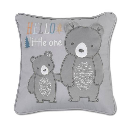 Order Wendy Bellissimo™ Mix & Match Best Friend Bears Square Throw Pillow in Blue food online from Bed Bath & Beyond store, Lancaster on bringmethat.com