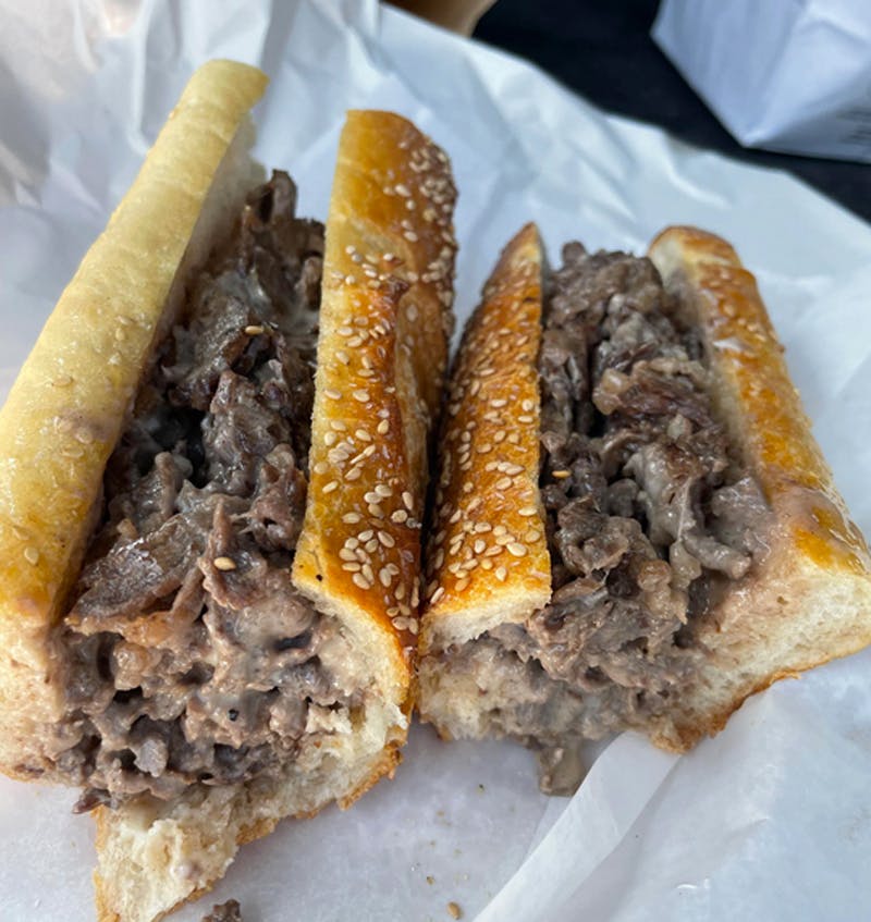 Order Vinny's Cheesesteak - Steak food online from Brother Bruno Pizza store, Washingtonville on bringmethat.com