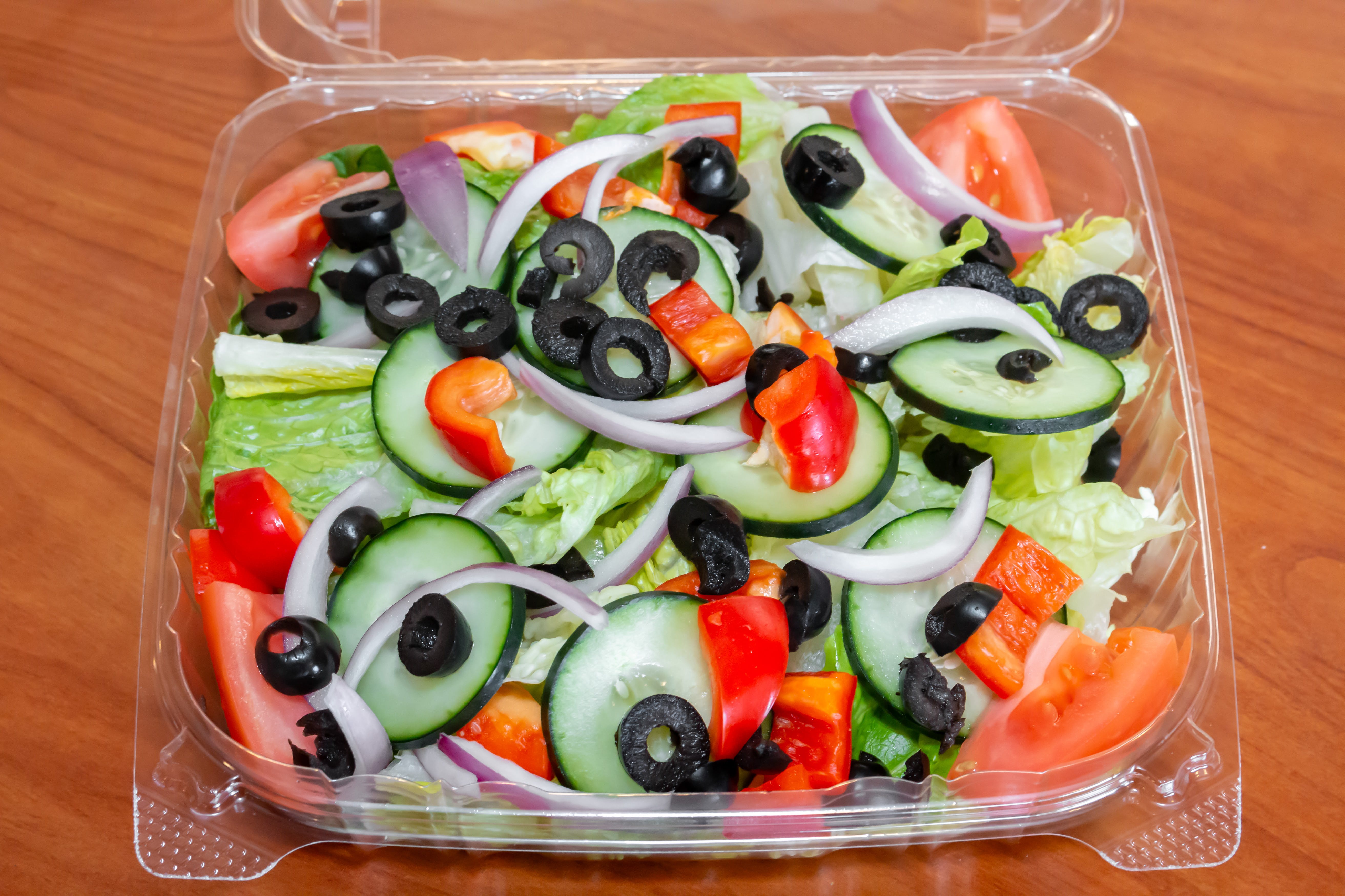 Order Garden Salad - Salad food online from Serino's Italian Deli store, Addison on bringmethat.com