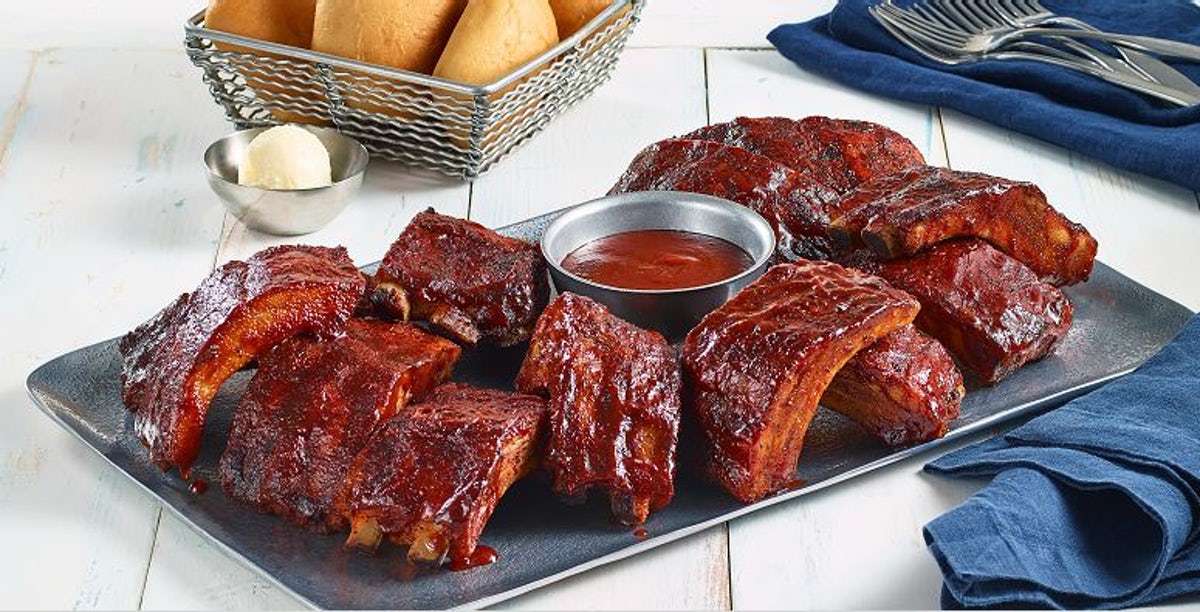 Order Baby Back Ribs Platter food online from O'charley store, Columbus on bringmethat.com