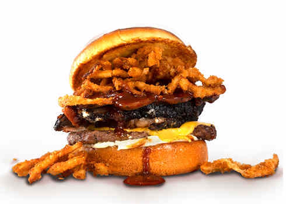 Order The Nunchuck Norris Cheeseburger food online from Big Deal Burger store, Fort Worth on bringmethat.com