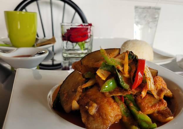 order online - Spicy White Fish from Bree Thai Restaurant on bringmethat.com