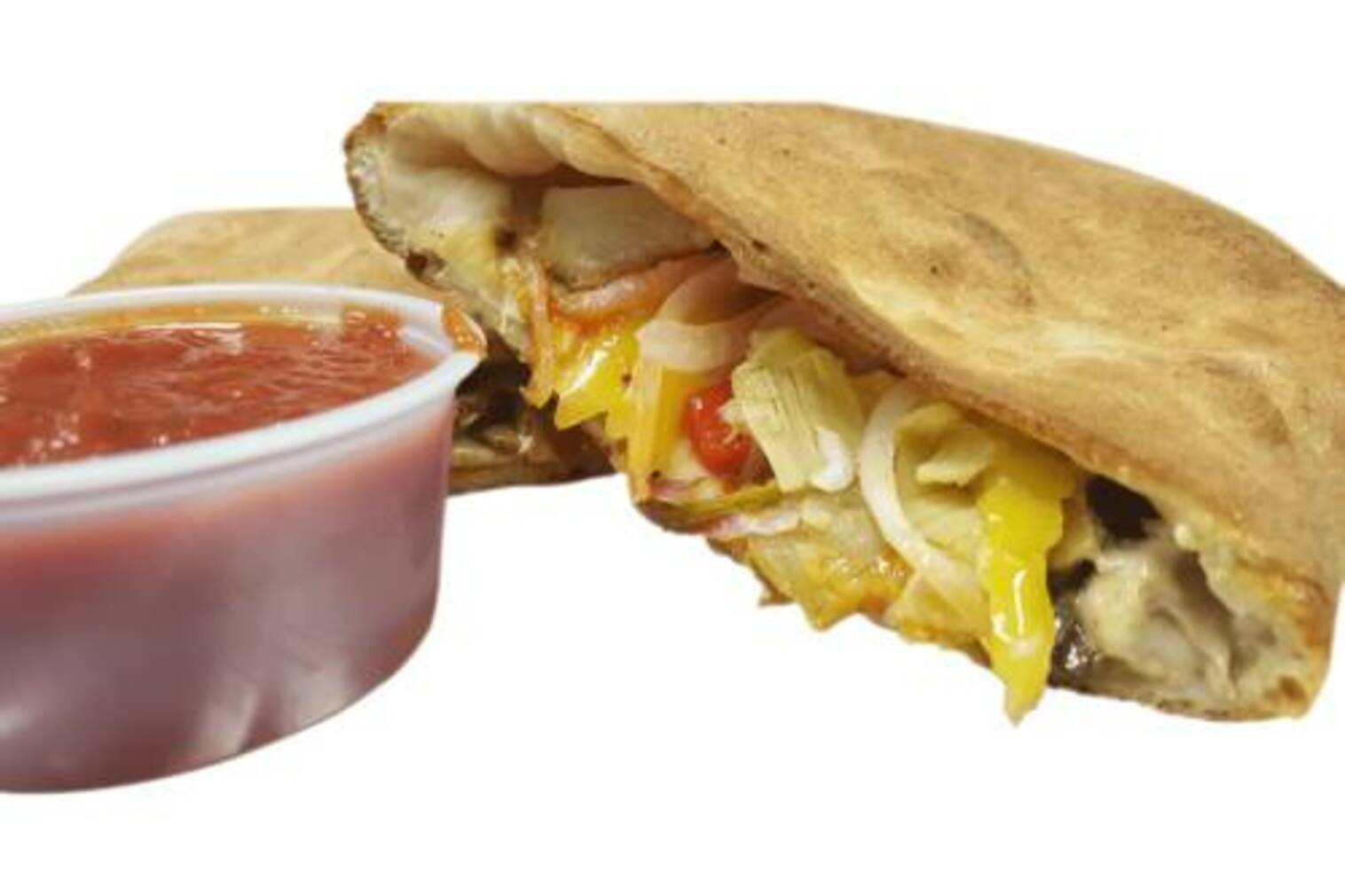 Order Viva Las Vegan Calzone. (8" Personal) food online from Peace Love And Pizza store, Alpharetta on bringmethat.com