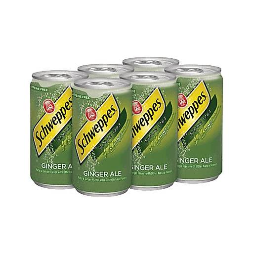 Order Schweppes Ginger Ale  (6PK 7.5OZ) 126823 food online from Bevmo! store, Chico on bringmethat.com