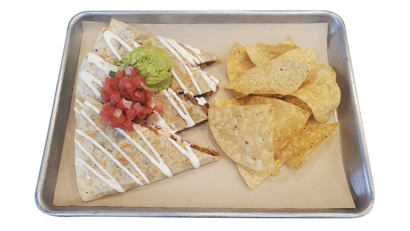 Order Grilled Chicken Quesadilla food online from Tipping Point store, Modesto on bringmethat.com