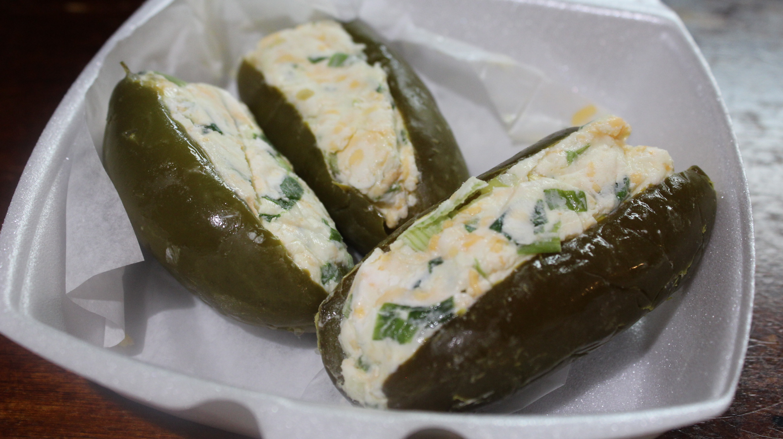 Order Stuffed Jalapenos food online from El Tapatio Restaurant store, Muskegon on bringmethat.com