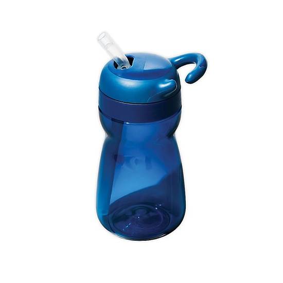 Order OXO Tot® 12 oz. Straw Water Bottle in Navy food online from Bed Bath & Beyond store, Lancaster on bringmethat.com