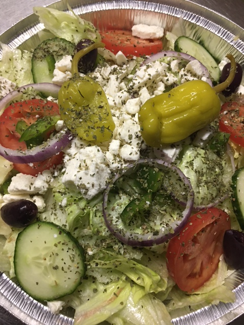 Order Greek Salad food online from Ozona Pizza store, Palm Harbor on bringmethat.com