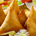 Order 8. Keema Samosa food online from Taj Restaurant store, Warren on bringmethat.com