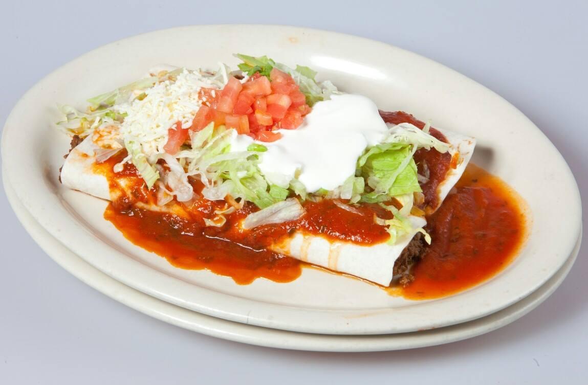 Order Burritos Deluxe food online from Guajillo Cocina Mexicana store, Bowling Green on bringmethat.com
