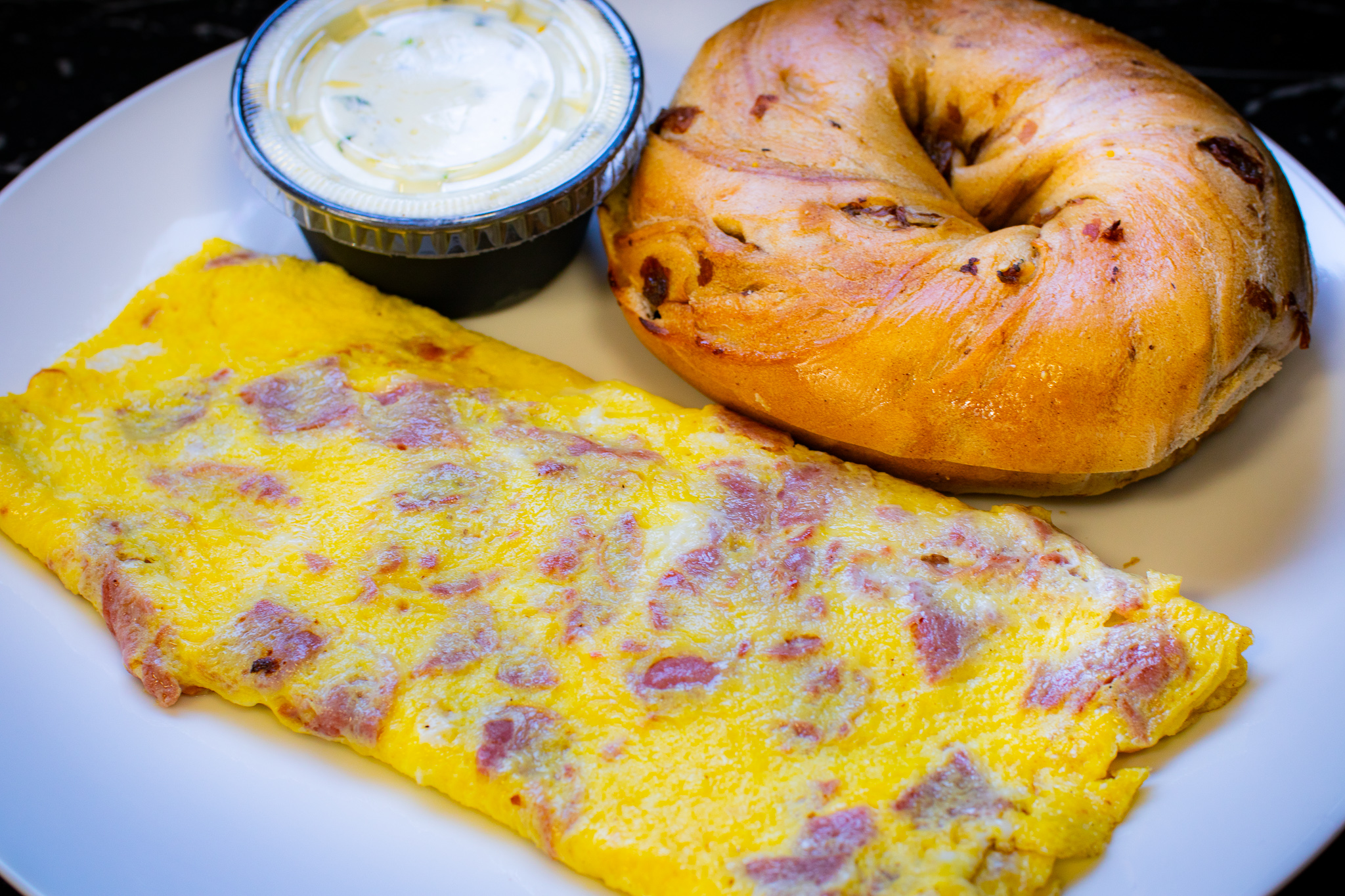 Order Pastrami Omelette food online from Ny Bagel store, Rancho Cucamonga on bringmethat.com