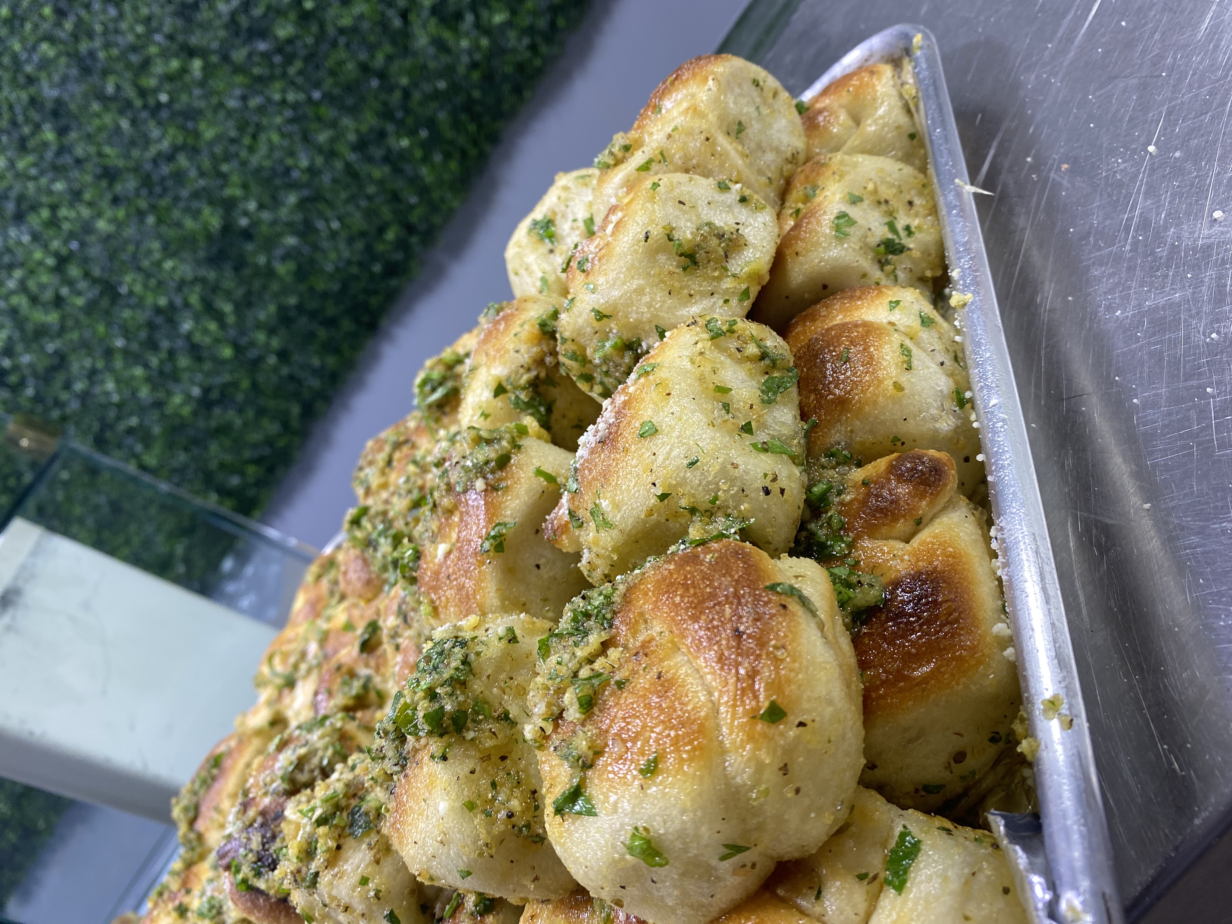 Order Garlic Knots (5pc) food online from Eats Pizzeria store, Jersey City on bringmethat.com