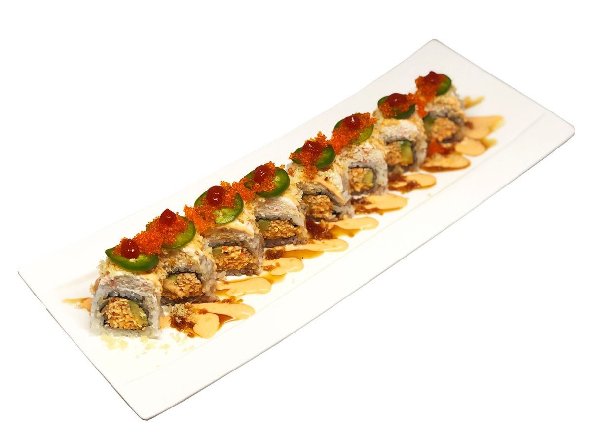 Order Jalapeno Sunset Roll food online from Tommy Katsu store, Livermore on bringmethat.com
