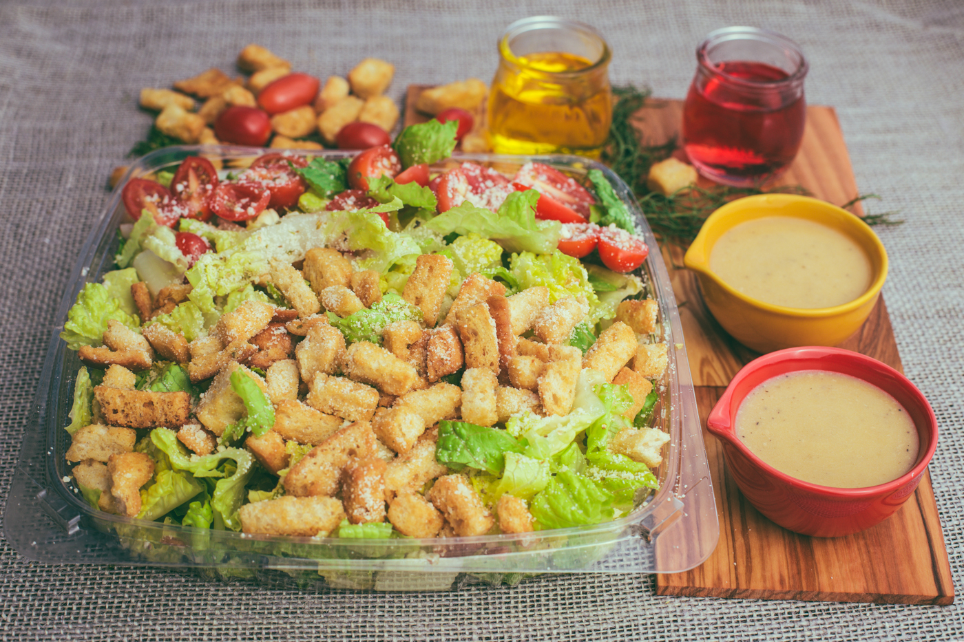 Order Caesar Salad food online from Golden Grain store, East Greenbush on bringmethat.com