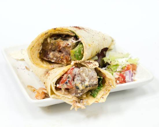 Order Lamb Wrap food online from Kebabs To Go store, Irving on bringmethat.com