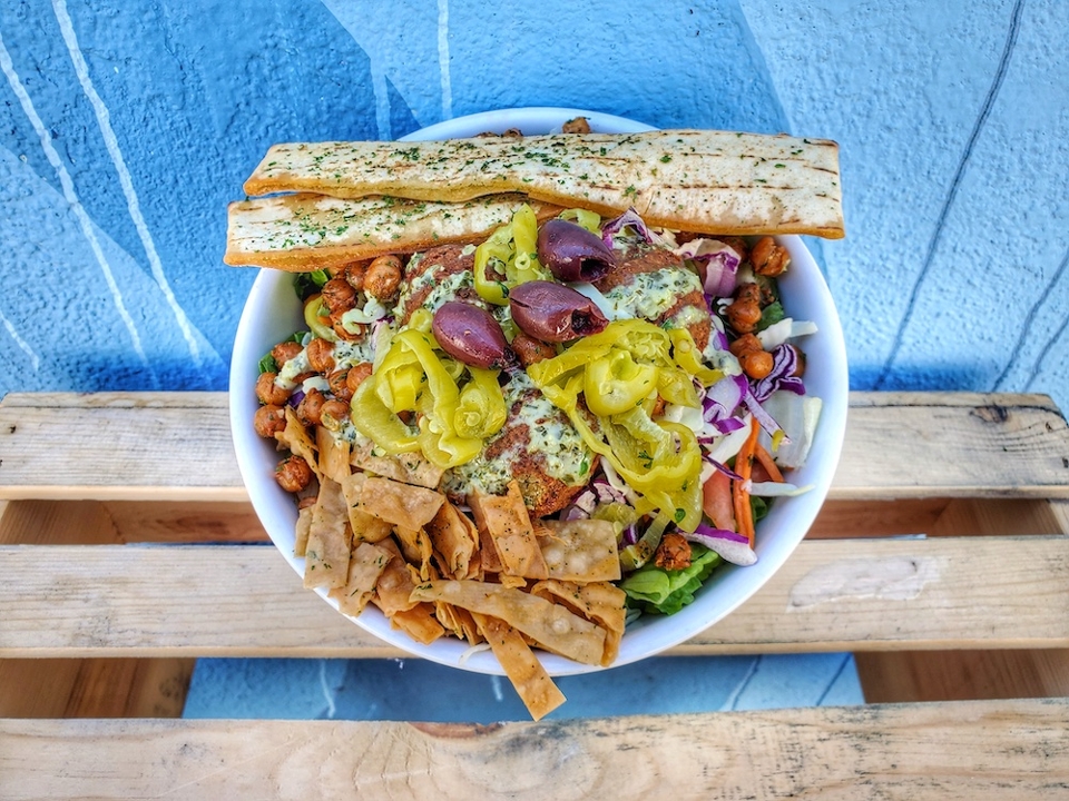 Order Vegan Doner Salad food online from Spitz store, West Jordan on bringmethat.com