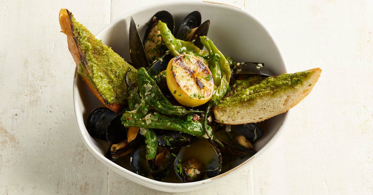 Order Mussels food online from Gaucho Grill store, Pasadena on bringmethat.com