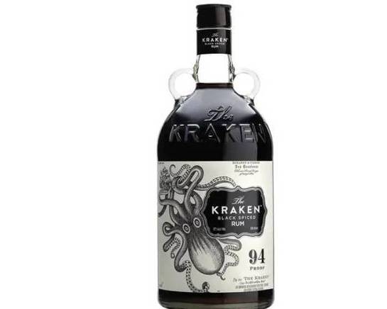 Order Kraken Black Spiced, 1.75L rum (47.0% ABV) food online from Cold Spring Liquor store, Liberty Hill on bringmethat.com