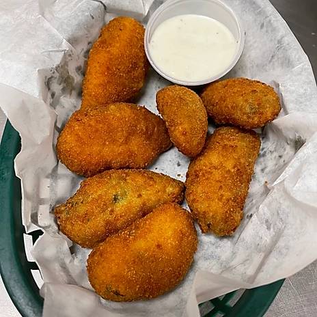 Order Jalapeno Poppers  food online from JD Muggs (Formerly Chicken Manor) store, Addison on bringmethat.com