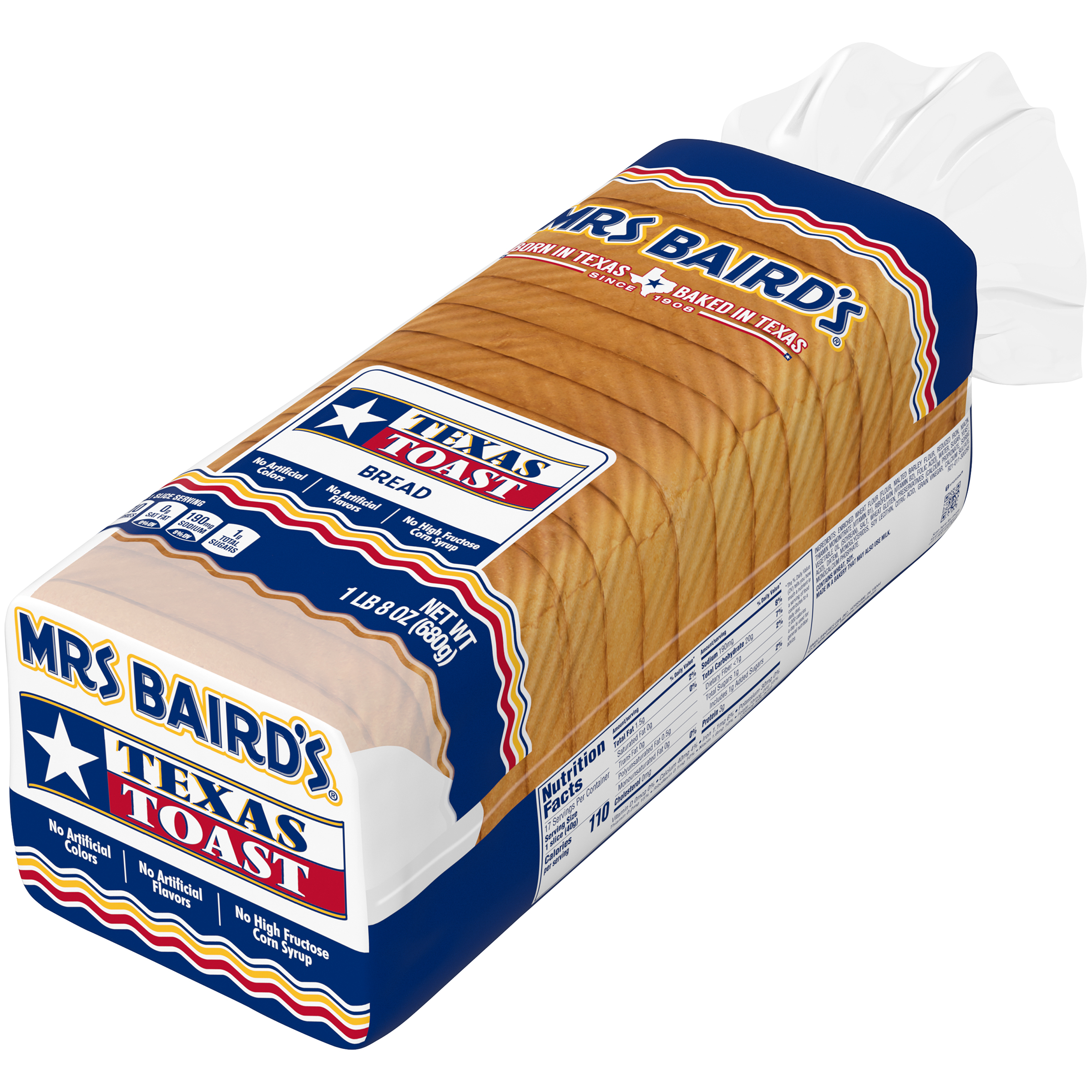 Order Mrs Baird's Classic White Bread (22 oz) food online from Checkout Food Stores #69 store, Spring on bringmethat.com