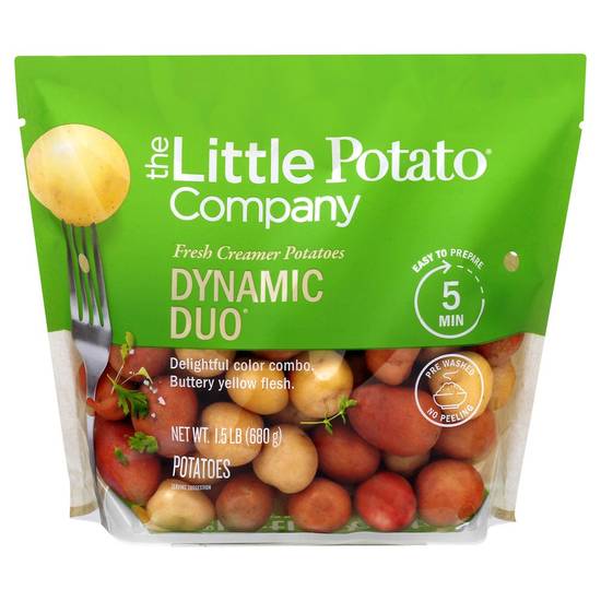Order The Little Potato Company · Dynamic Duo Fresh Creamer Potatoes (1.5 lbs) food online from Safeway store, Grass Valley on bringmethat.com