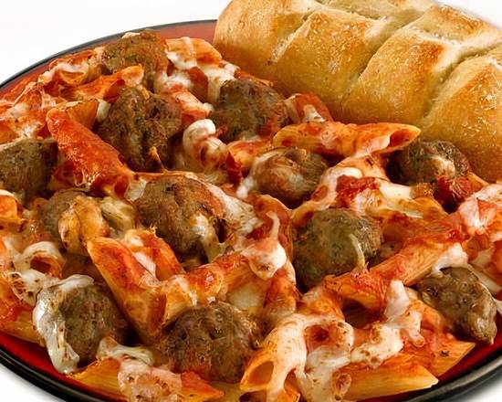 Order Regular Baked Penne Pasta food online from Hungry Howie's Pizza store, DEERFIELD BEACH on bringmethat.com
