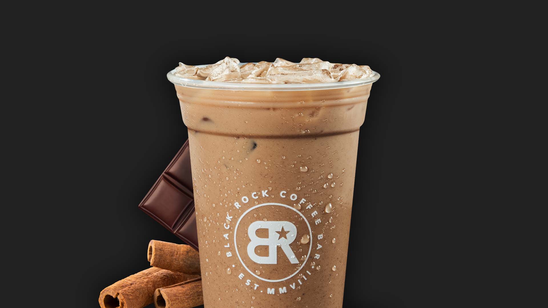 Order Iced Mexican Mocha food online from Black Rock Coffee store, Tempe on bringmethat.com
