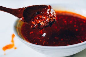 Order  辣醬 Hot Sauce  food online from Lucky Wok Chinese Restaurant store, Lisle on bringmethat.com