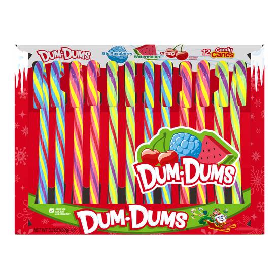 Order Dum Dums Canes 3 Flavor Assortment food online from CVS store, SOUDERTON on bringmethat.com