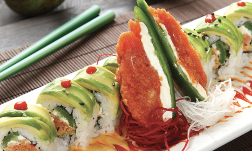 Order Hot & Hot Roll food online from Crazy Rock'N Sushi store, La Puente on bringmethat.com
