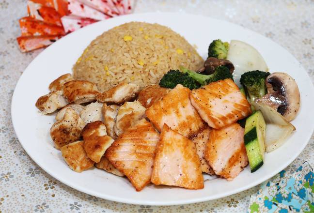 Order Salmon and Chicken food online from Hibachi Express store, New Rochelle on bringmethat.com