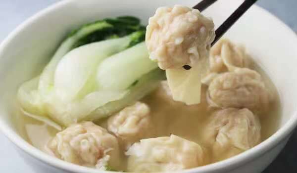 Order HK Style Wonton Soup  港式雲吞 food online from Dim Sum Club store, San Francisco on bringmethat.com