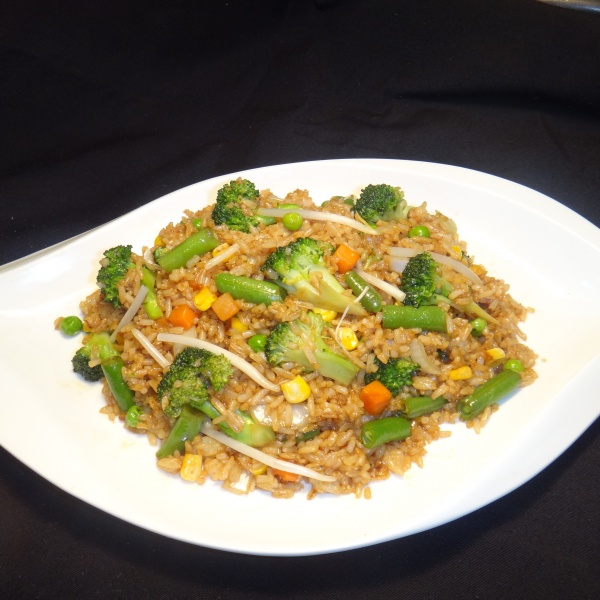 Order F1. Garden Veggie Fried Rice food online from Great Wok store, Charlotte on bringmethat.com